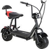 MotoTec Mini Fat Tire 48v 500w Electric Scooter Black