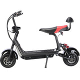 MotoTec Mini Fat Tire 48v 500w Electric Scooter Black