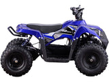 MotoTec Monster 36v 500w ATV Blue