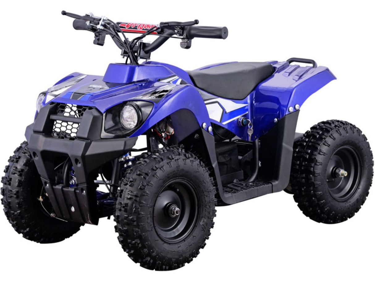 MotoTec Monster 36v 500w ATV Blue