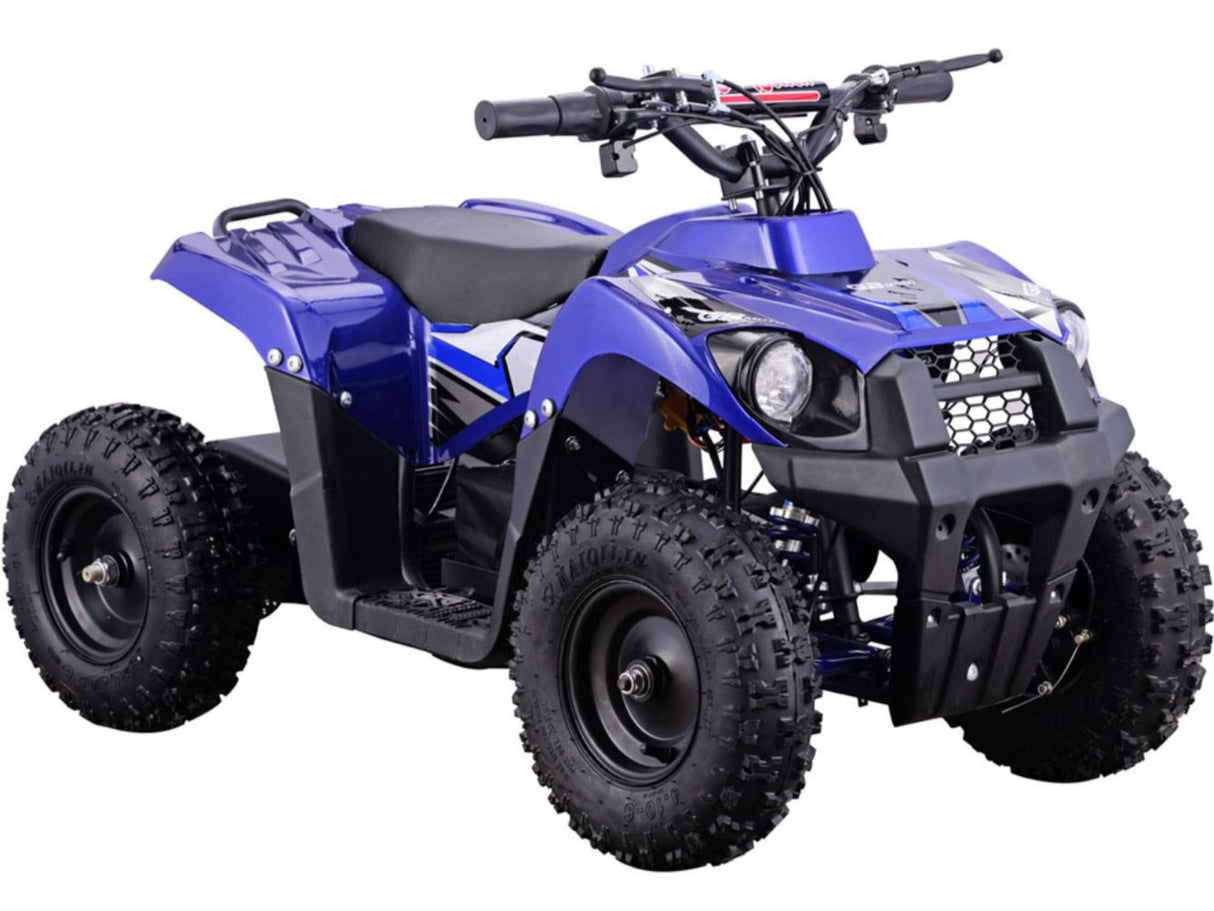 MotoTec Monster 36v 500w ATV Blue