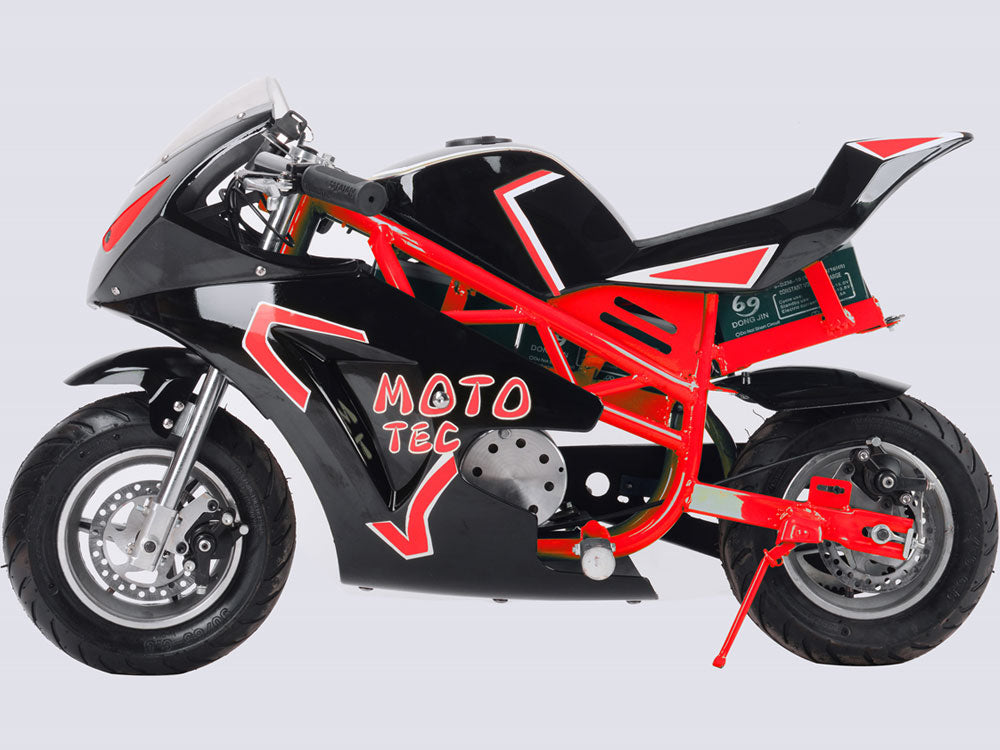 MotoTec Electric Pocket Bike GT 36v 500w Red