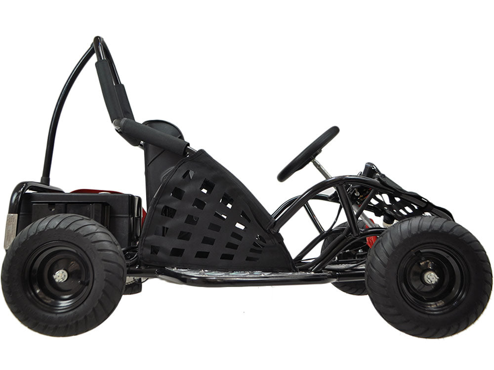 MotoTec Off Road Go Kart 48v 1000w Black