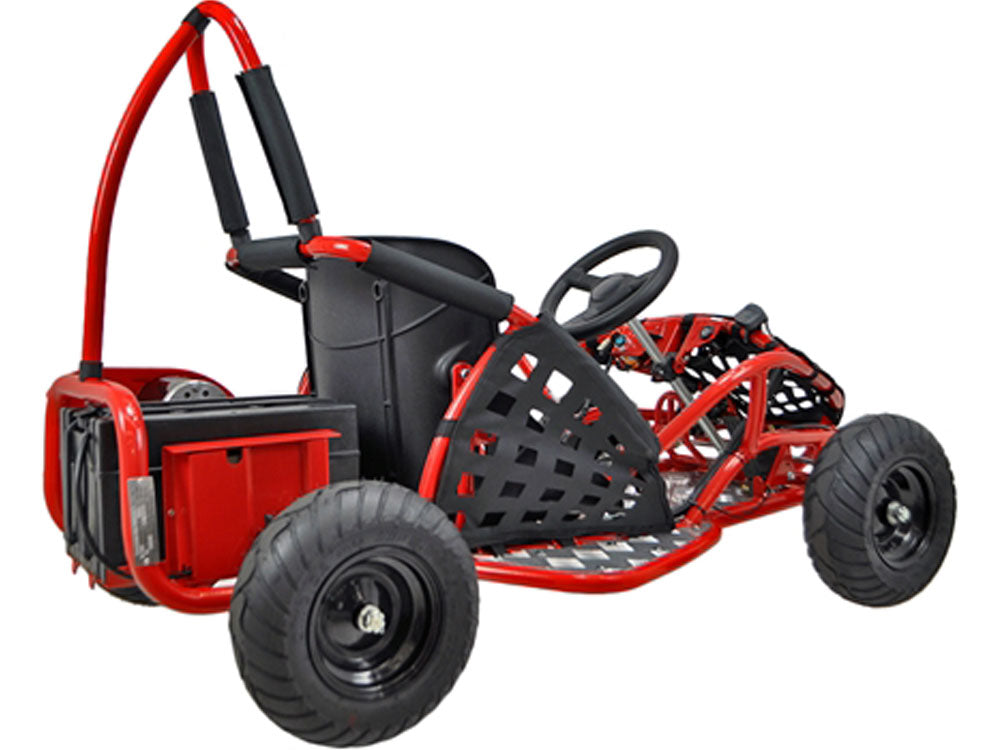 MotoTec Off Road Go Kart 48v 1000w Red