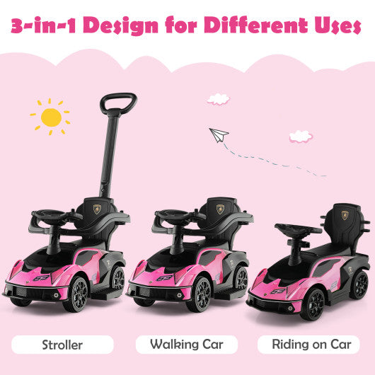 Push along 2025 car with handle