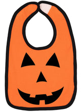 Pumpkin Face Halloween Bib - Aiden's Corner