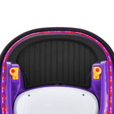 12V Electric Kids Ride On Bumper Car with Flashing Lights for Toddlers-Purple