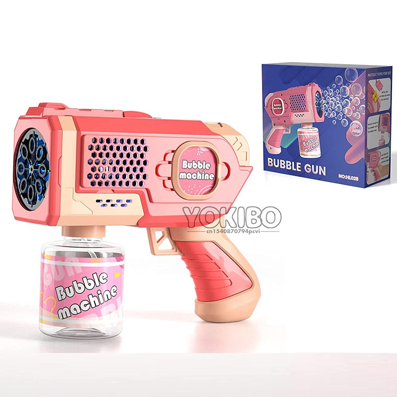 Automatic Bubble Machine Blower, Automatic Soap Bubble Gun