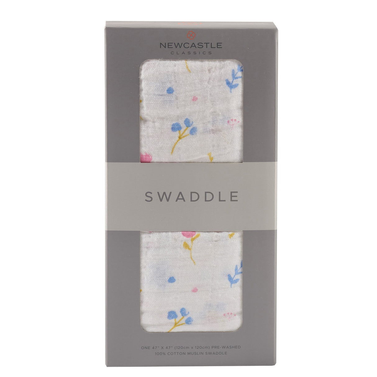Watercolor Flower Swaddle Blanket - Aiden's Corner Baby & Toddler Clothes, Toys, Teethers, Feeding and Accesories