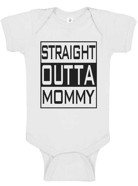 Straight Outta Mommy Bodysuits - Aiden's Corner