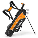 Complete Golf Club Set for Children Age 8-10-Orange