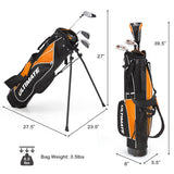 Complete Golf Club Set for Children Age 8-10-Orange