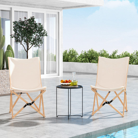 Folding dorm top chair