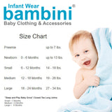 Unisex Baby 6 Pc Bodysuits