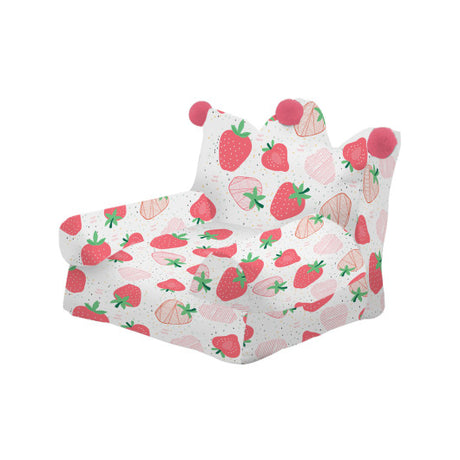 High-density Padding Kids Sofa with Armrest and Extra Pilow-Pink
