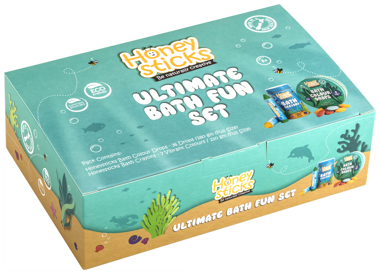 Ultimate Bath Fun Set by Honeysticks USA