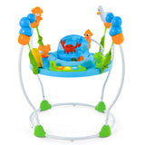 Underwater World Themed Baby Bouncer with Developmental Toys-Blue