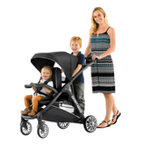 BravoFor2 LE Standing/Sitting Double Stroller in Crux Travel System by MamasUncut Store