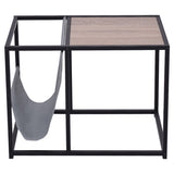 End Table Side Accent Metal Magazine Organizer