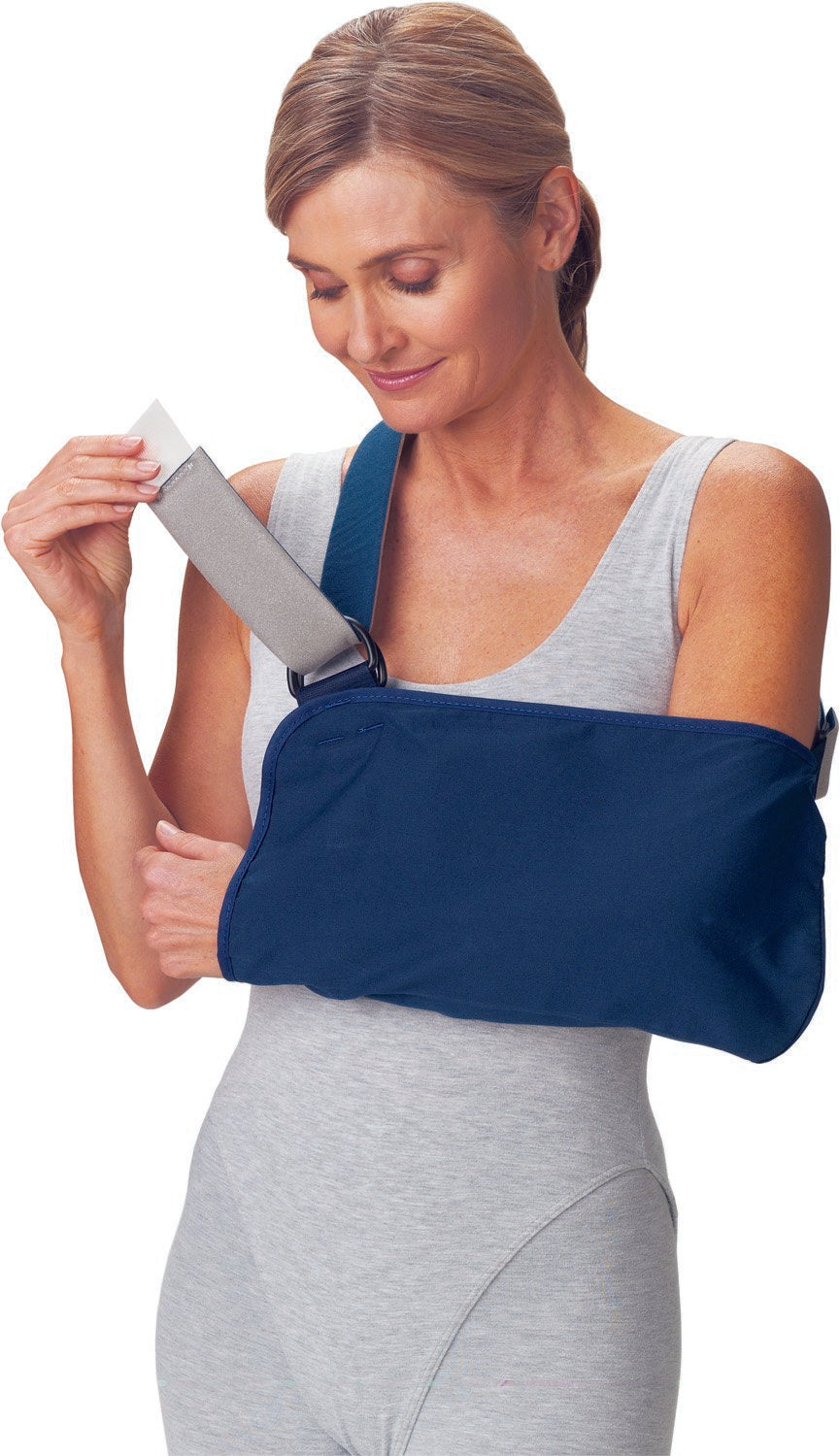 ProCare® Navy Blue Cotton / Polyester Arm Sling, Small