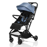 Foldable Lightweight Baby Travel Stroller for Airplane-Gray