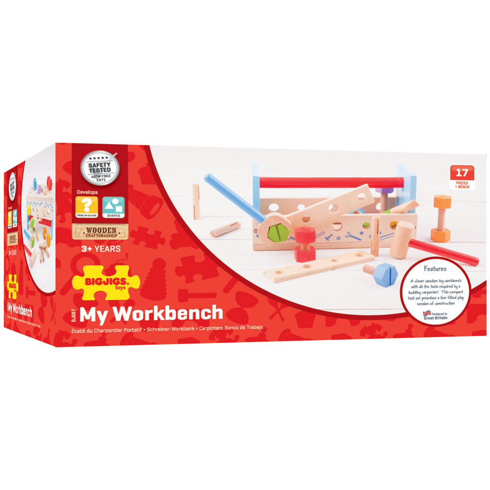 My Workbench by Bigjigs Toys US