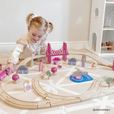 Fairy Town Train Set by Bigjigs Toys US