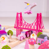 Fairy Town Train Set by Bigjigs Toys US