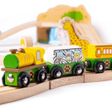 Safari Train Set by Bigjigs Toys US