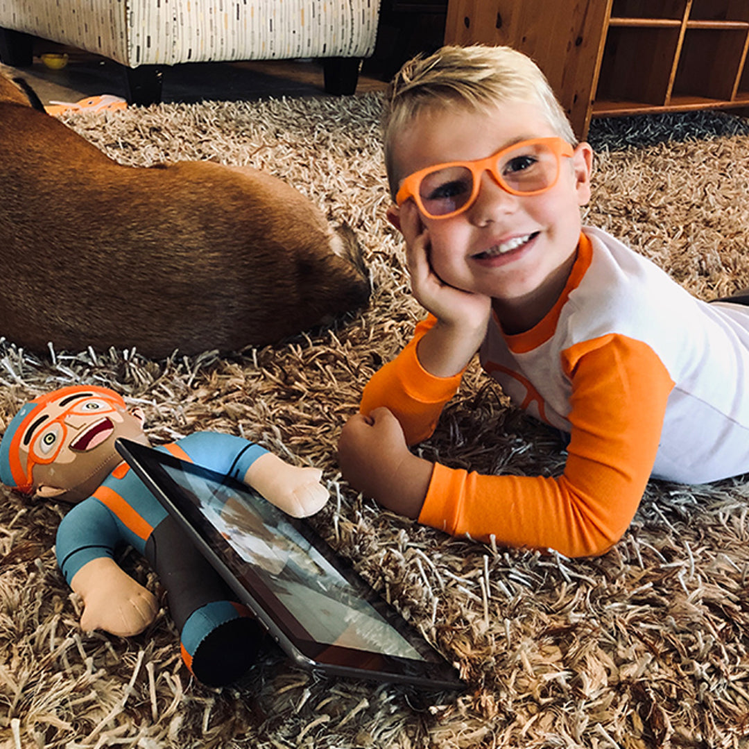 Blippi Screen Time Specs | Junior by ro•sham•bo eyewear