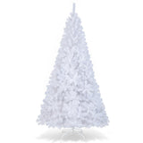 8 ft  White Artificial PVC Christmas Tree with Stand