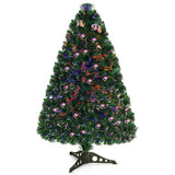 3' / 4' / 5' / 6' Fiber Optic Artificial PVC Christmas Tree-3 ft