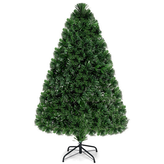 3' / 4' / 5' / 6' Fiber Optic Artificial PVC Christmas Tree-4 ft