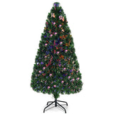 3' / 4' / 5' / 6' Fiber Optic Artificial PVC Christmas Tree-5 ft