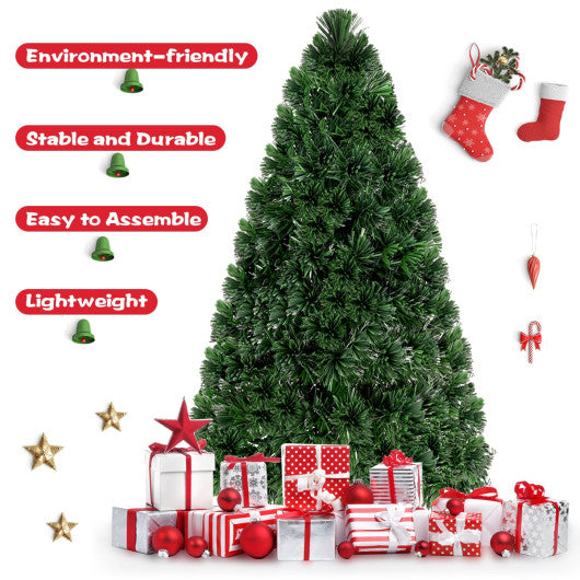 3' / 4' / 5' / 6' Fiber Optic Artificial PVC Christmas Tree-5 ft