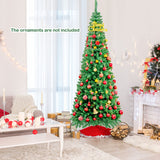 Artificial National Foot Kingswood Fir Pencil Christmas Tree-7.5 ft