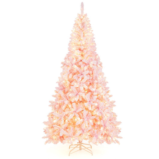 7.5 Feet Flocked Christmas Tree