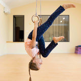 2in1 Swings Set: Round Disc Swing + Gymnastic Rings