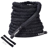 2 Inch Battle Ropes 30/40/50ft Length Poly Dacron Rope-2 Inch Diam 50Ft