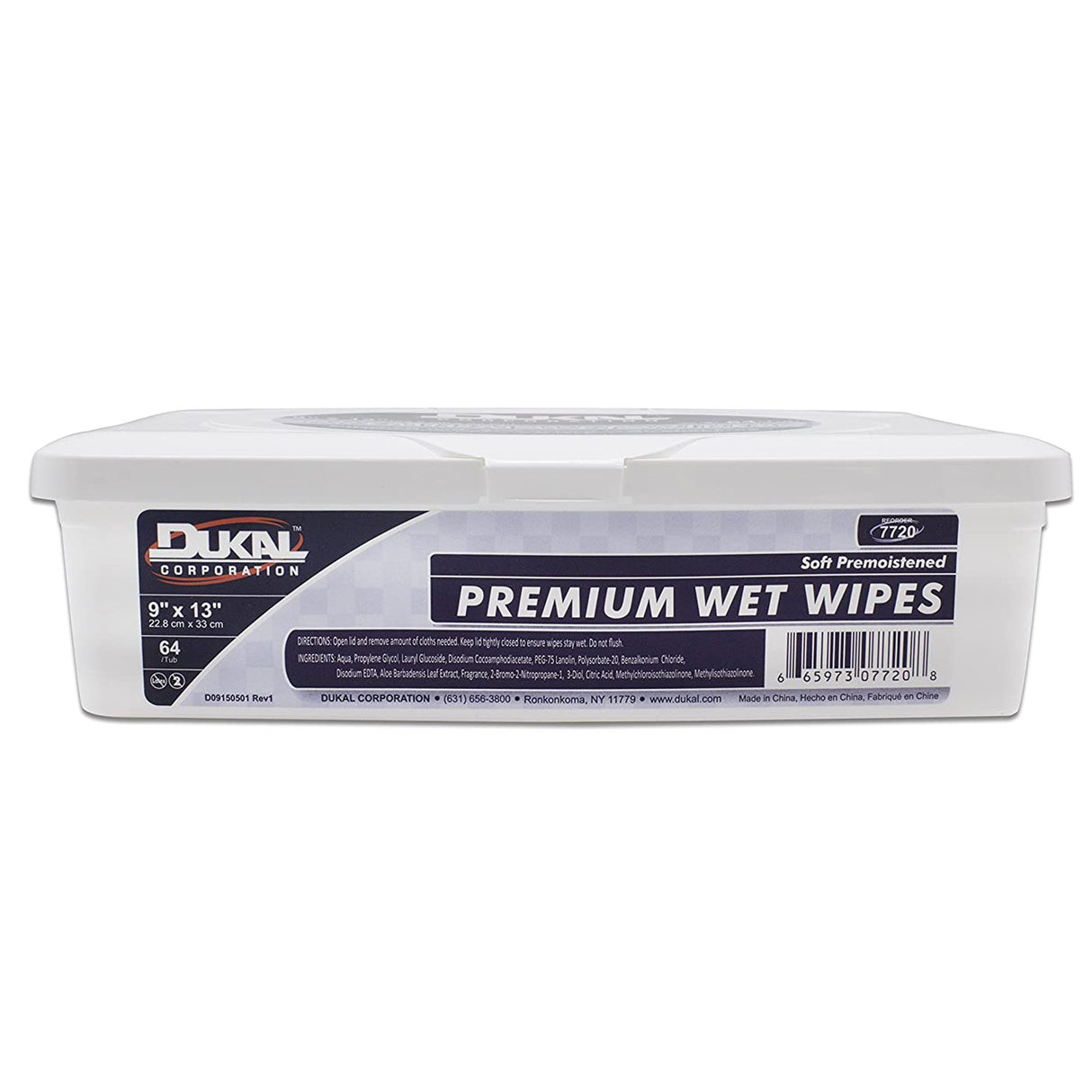 Dukal™ Premium Personal Wipe