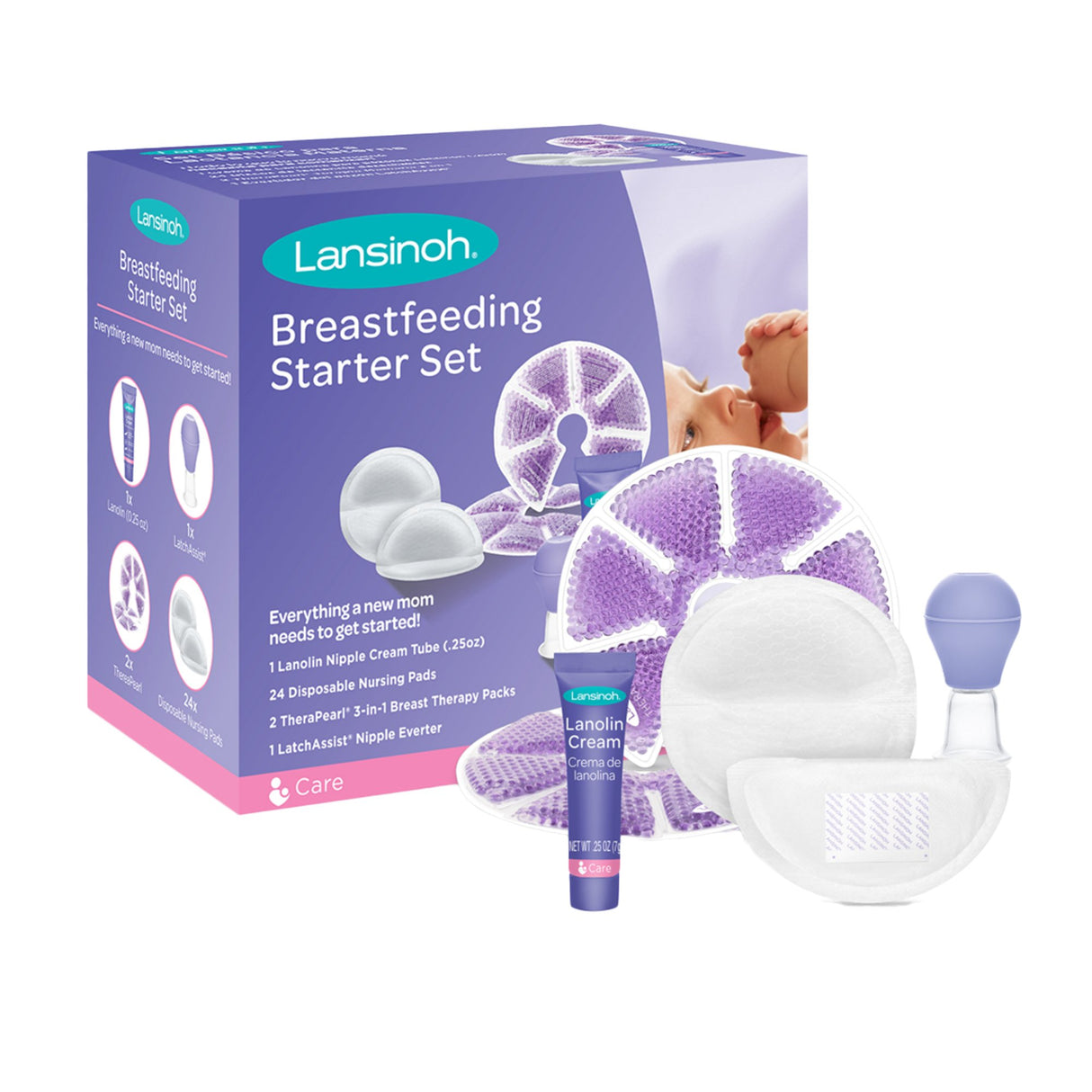 Lansinoh® Breastfeeding Starter Set