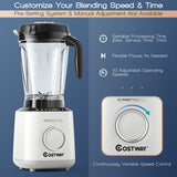 1500W Countertop Smoothies Blender with 10 Speed and 6 Pre-Setting Programs