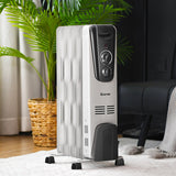 1500W Electric Space Heater with Adjustable Thermostat