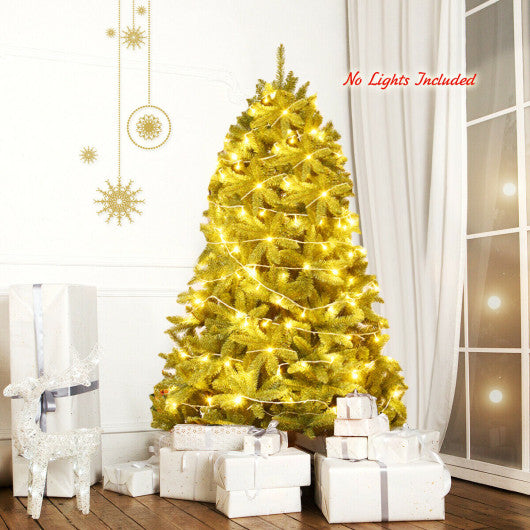 6 Feet Unlit Artificial Christmas Tree with 1250 Branch Tips