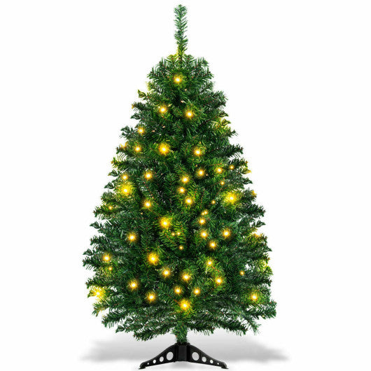 4 Feet Tabletop Artificial Christmas Tree with LED Lights