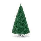 Artificial PVC Hinged Christmas Tree with Solid Metal Stand-8 ft