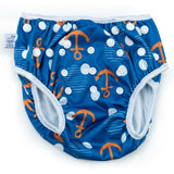 Anchors Reusable Swim Diaper, Adjustable 2-5 Years (20-55lbs) Beau and Belle Littles by Beau & Belle Littles
