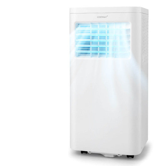 8000 BTU(Ashrae) Portable Air Conditioner Cools 250 Sq.Ft-5000 BTU