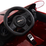 Jaguar F-TYPE 12V Battery Power Kids Ride On Car Licensed MP3 RC Remote Control-Red