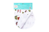 Gift Set: California Girl Muslin Swaddle Blanket and Burp Cloth/Bib Combo by Little Hometown